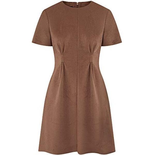 vestiti corti Oodji Ultra marrone