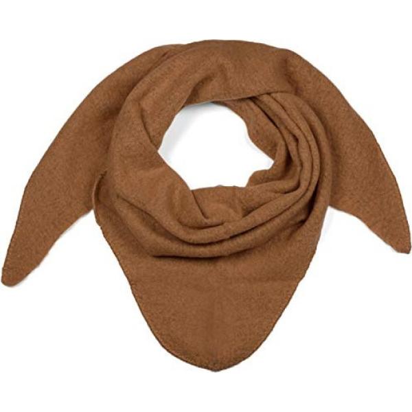 sciarpe StyleBREAKER marrone tinta unita