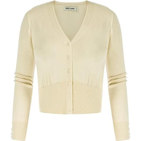 cardigans Grace Karin marrone