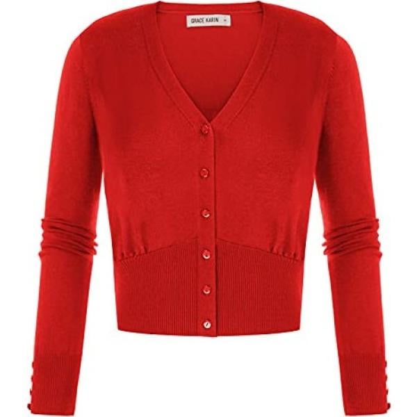 cardigans Grace Karin rosso