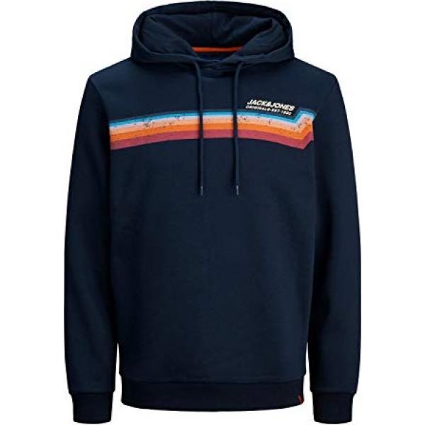 felpe con cappuccio Jack & Jones blu