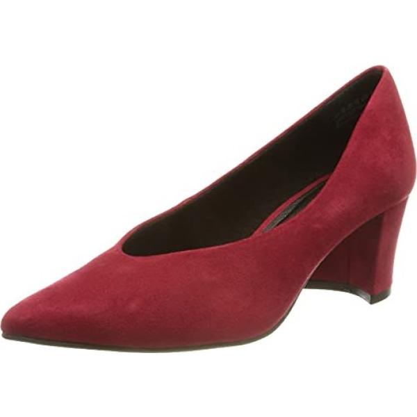 scarpe col tacco Marco Tozzi rosso
