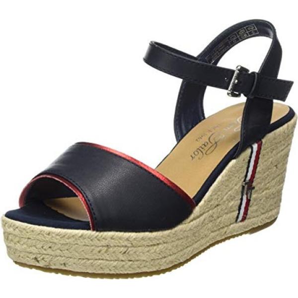 sandali in pelle Tom Tailor multicolore