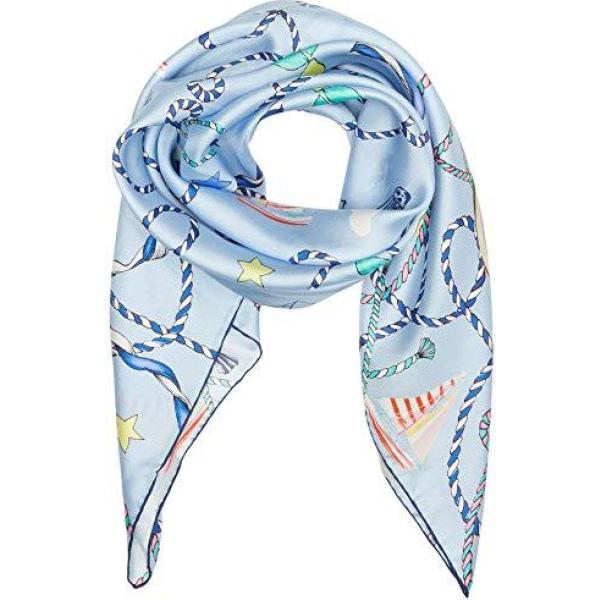 foulard Codello blu a righe