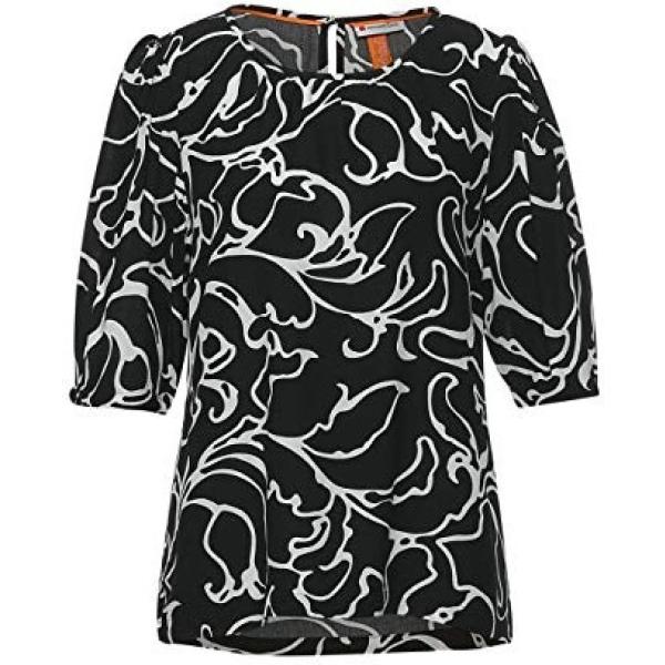 camicie Street One nero con stampe