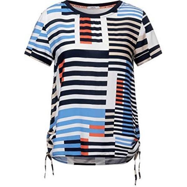 camicie a manica corta Cecil multicolore a righe