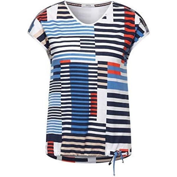 t-shirt Cecil multicolore a fiori
