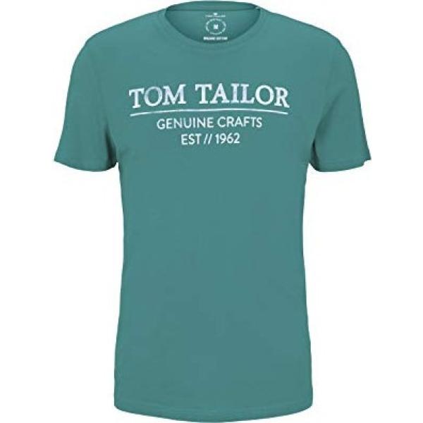 t-shirt Tom Tailor verde