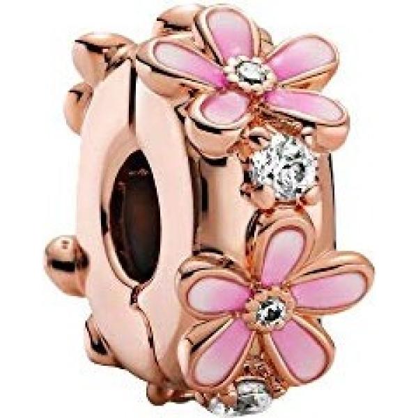 braccialetti Pandora marrone a fiori