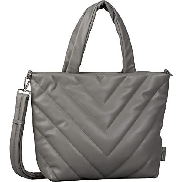 shopping bag Tom Tailor grigio