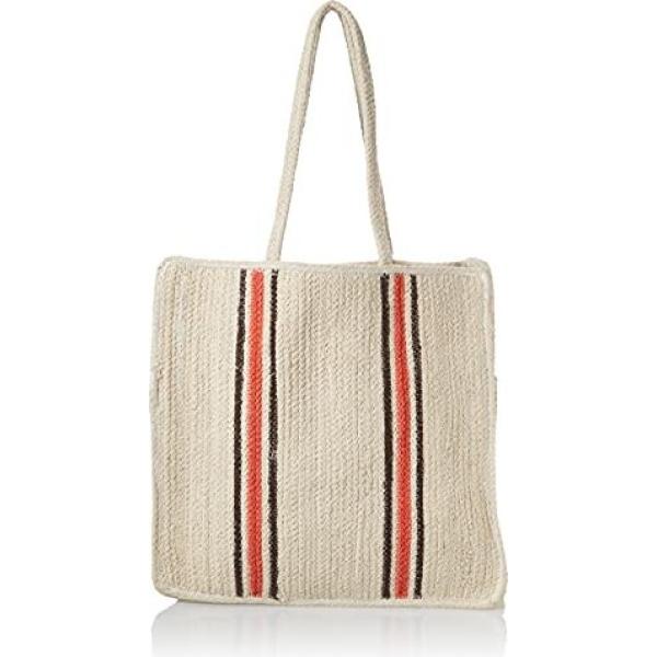 shopping bag Pieces marrone a righe
