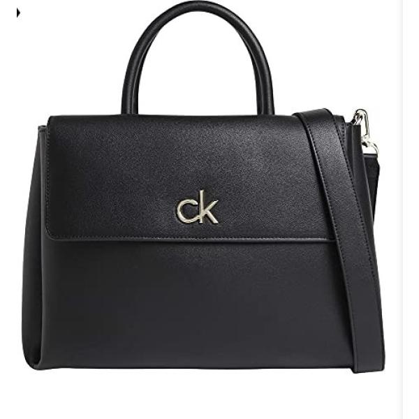 borse tote Calvin Klein nero