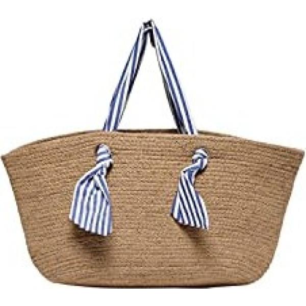 shopping bag Only marrone a righe