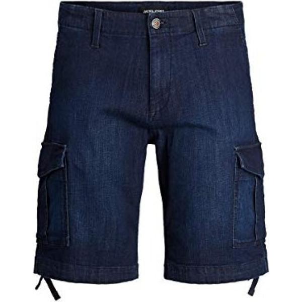 shorts Jack & Jones blu tinta unita