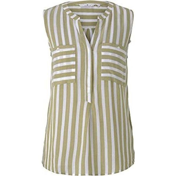 camicie Tom Tailor marrone a righe