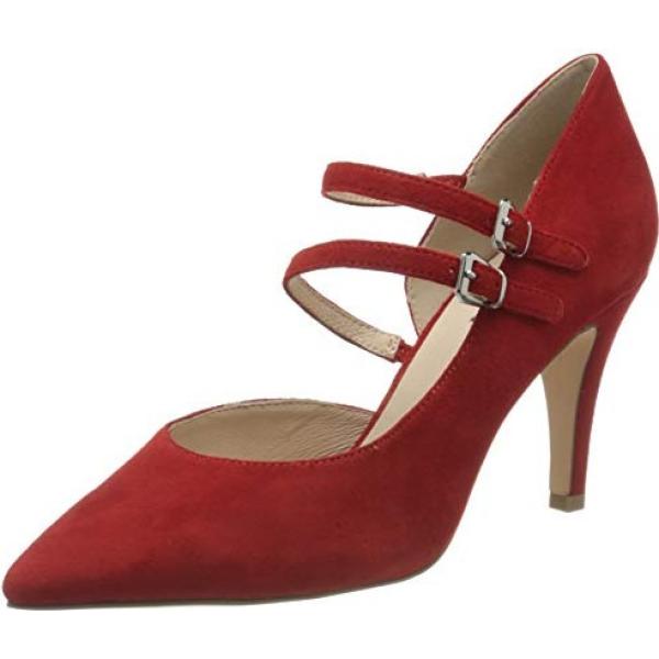 scarpe col tacco Caprice rosso