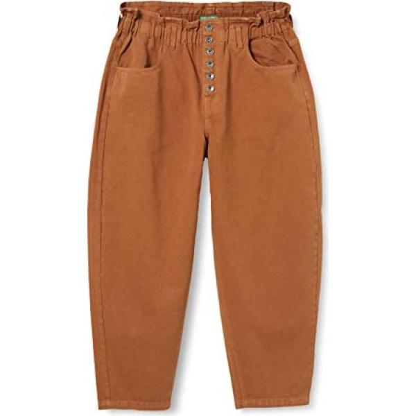 pantaloni United Colors of Benetton marrone