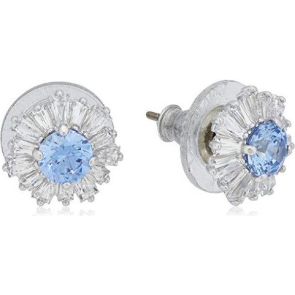 orecchini Swarovski grigio a fiori