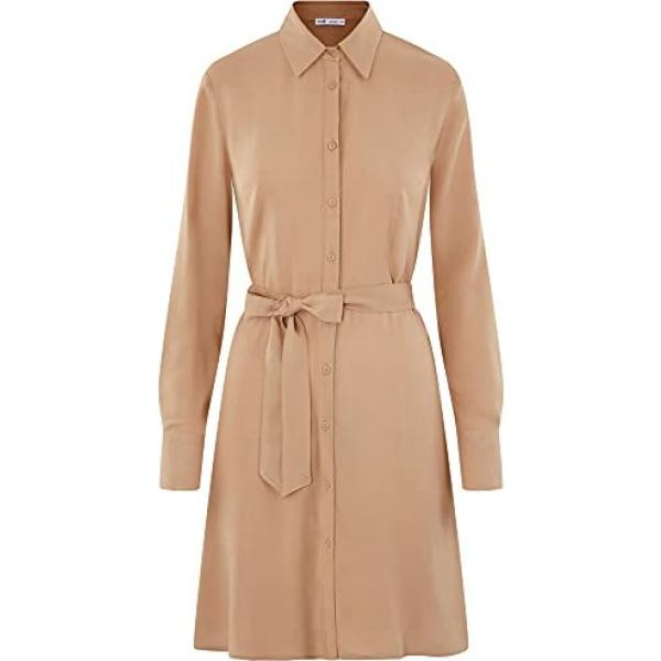 vestiti midi/longuette Oodji Ultra marrone