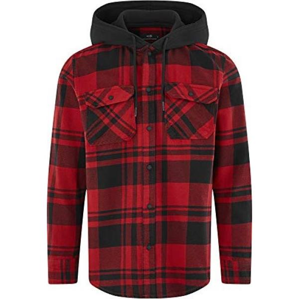 camicie Oodji Ultra rosso