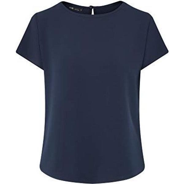camicie a manica corta Oodji Ultra blu