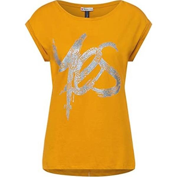 t-shirt Street One arancione