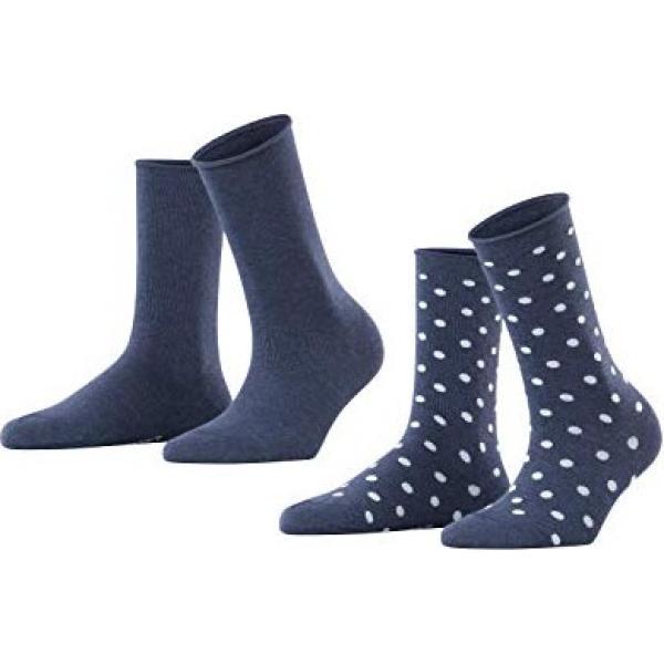calzini Esprit blu tinta unita