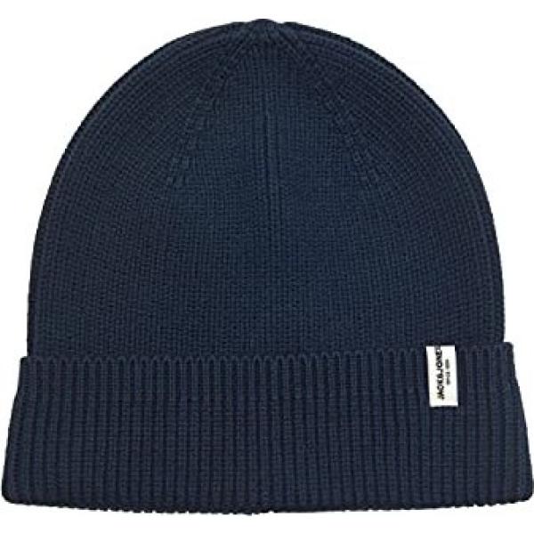 berretti Jack & Jones blu tinta unita