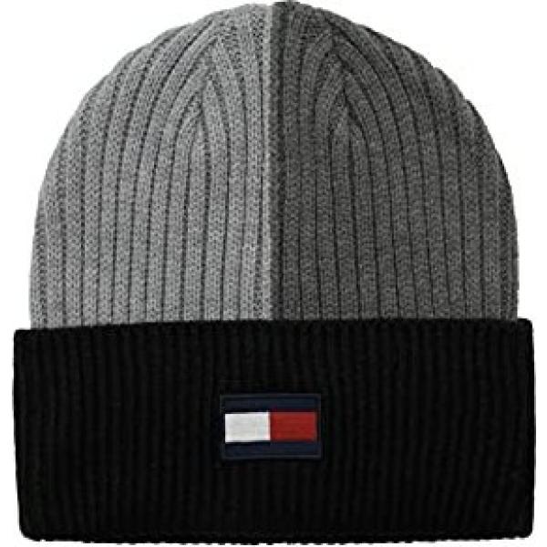 berretti Tommy Hilfiger nero a righe
