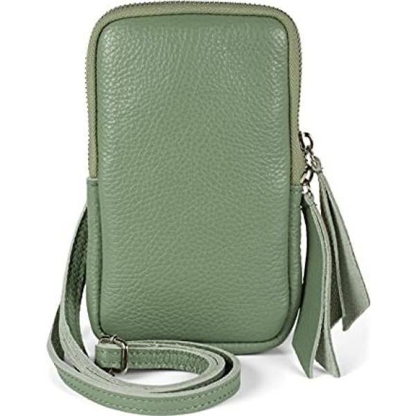 borse a tracolla StyleBREAKER verde