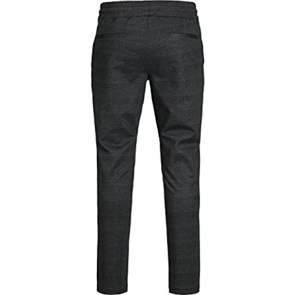 pantaloni Jack & Jones nero a quadri