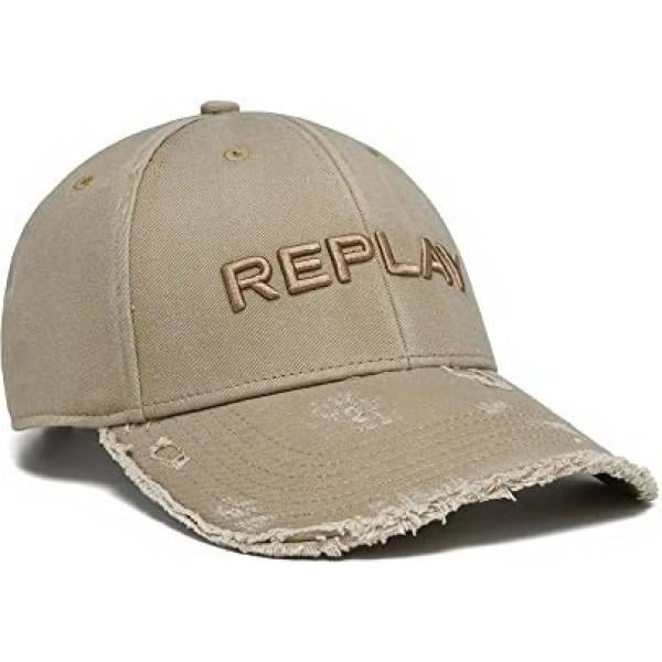 cappelli con visiera Replay marrone