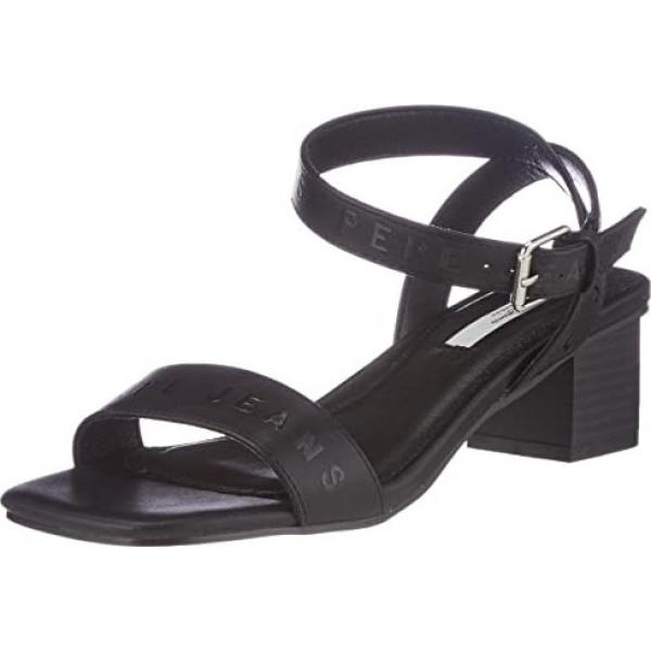 sandali col tacco Pepe Jeans grigio