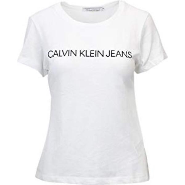 t-shirt Calvin Klein bianco