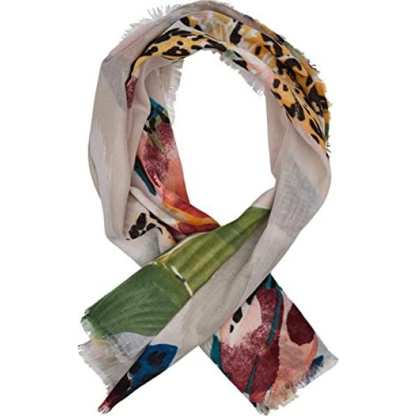 sciarpe Desigual viola con stampe