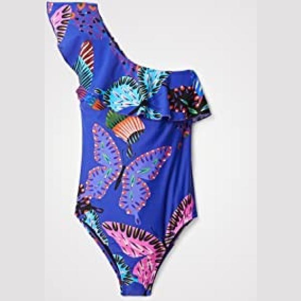costumi interi Desigual bianco