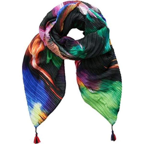 sciarpe Desigual nero con stampe
