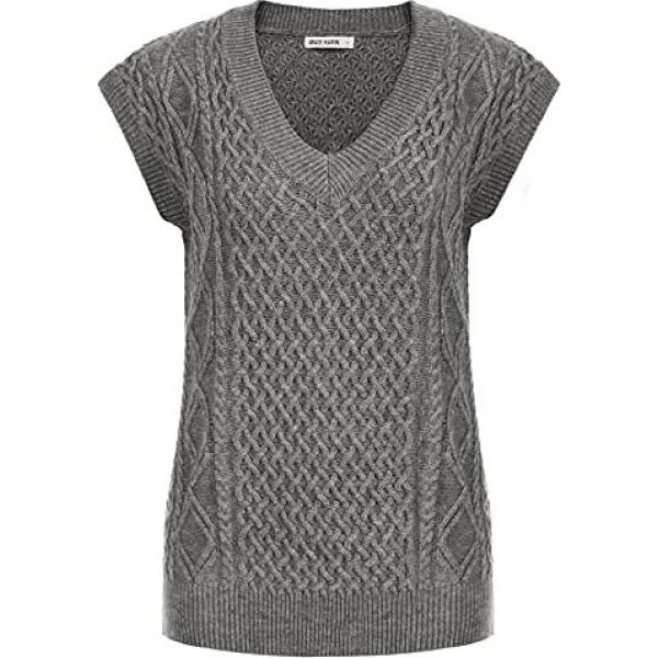 gilet Grace Karin grigio tinta unita