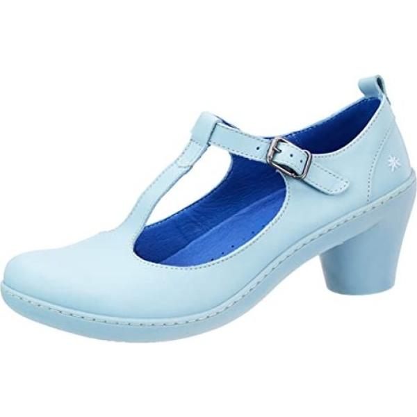 scarpe col tacco Art blu