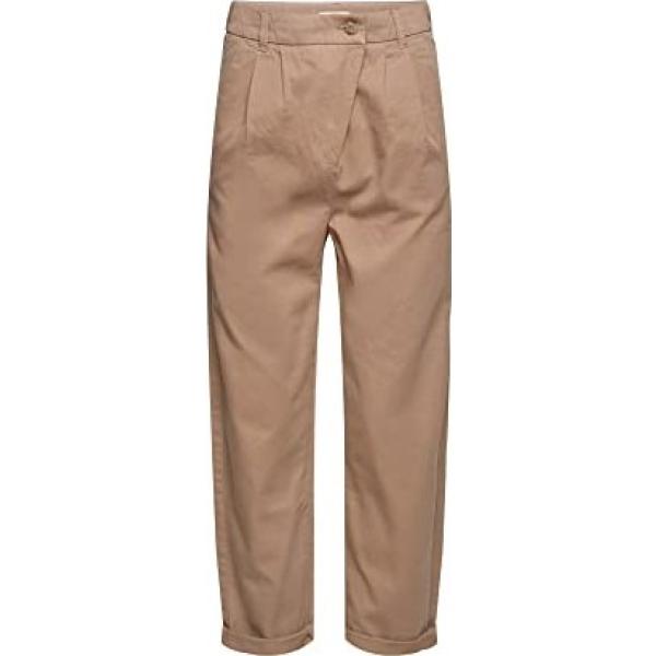 pantaloni Esprit marrone