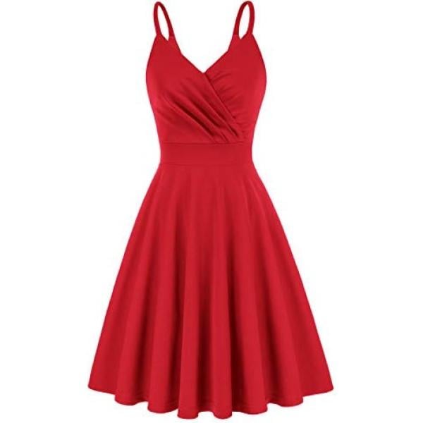 vestiti senza maniche Grace Karin rosso