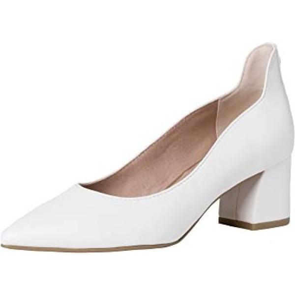 scarpe col tacco Marco Tozzi bianco