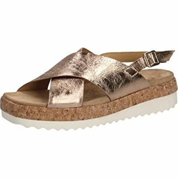 sandali col tacco Caprice multicolore