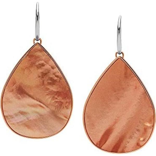 orecchini Fossil marrone