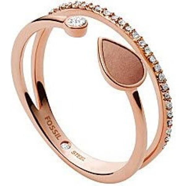 anelli Fossil marrone