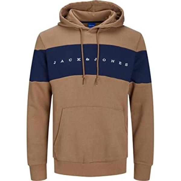 felpe con cappuccio Jack & Jones marrone