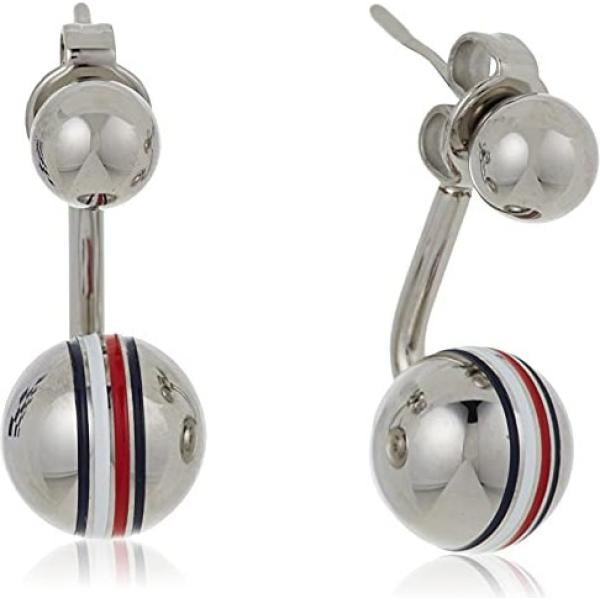 orecchini Tommy Hilfiger grigio