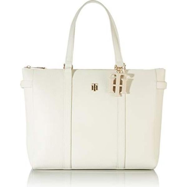borse tote Tommy Hilfiger bianco