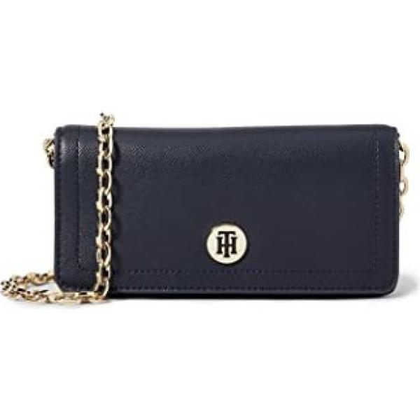 borse a tracolla Tommy Hilfiger blu