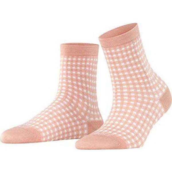 calzini Esprit rosa a quadri